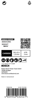 New Genuine Bosch 2608900364 EXPERT Thick Tough Metal S555CHC Blades For