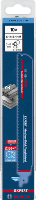 New Genuine Bosch 2608900376 EXPERT Medium-Thick Tough Metal S1155HHM Blade For