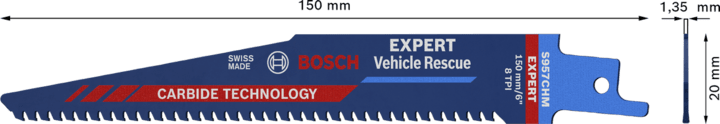 New Genuine Bosch 2608900379 EXPERT Vehicle Rescue S957CHM Blades For