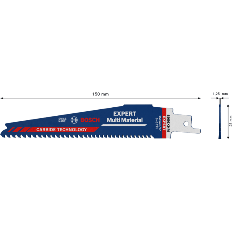 New Genuine Bosch 2608900390 EXPERT Multi Material S956XHM Blade For