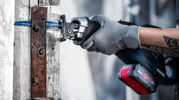 New Genuine Bosch 2608900402 EXPERT Wood with Metal Demolition S1267XHM Blade