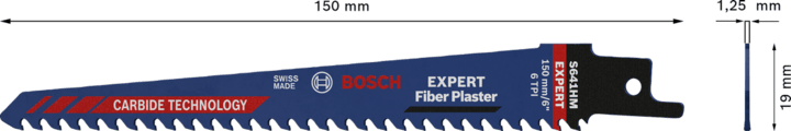 New Genuine Bosch 2608900407 EXPERT Fiber Plaster S641HM Blades For