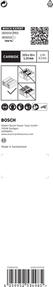 New Genuine Bosch 2608900408 EXPERT Aerated Concrete S1141HM Blades For