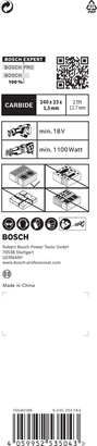 New Genuine Bosch 2608900414 EXPERT Hollow Brick S1543HM Blades For