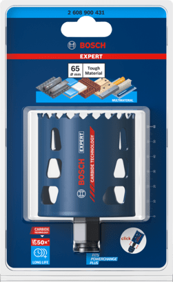New Genuine Bosch 2608900431 EXPERT Multi Material PC Plus Hole Saw For rotary