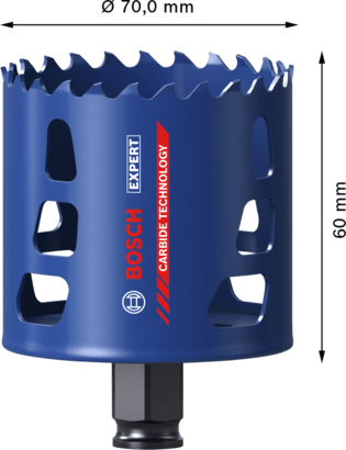 New Genuine Bosch 2608900434 EXPERT Tough Material Hole Saws