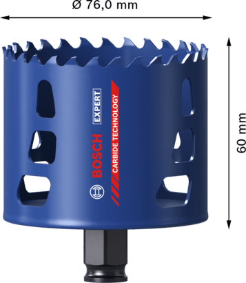 New Genuine Bosch 2608900436 EXPERT Tough Material Hole Saws