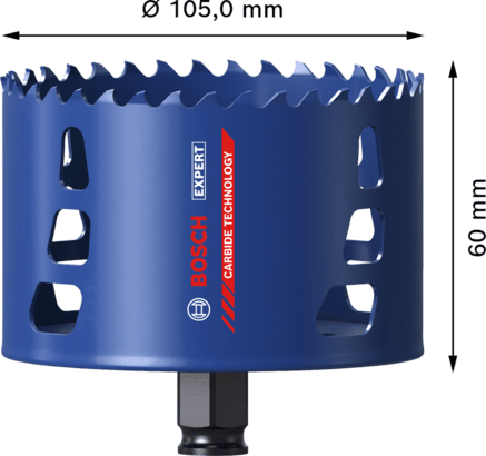 New Genuine Bosch 2608900440 EXPERT Tough Material Hole Saws