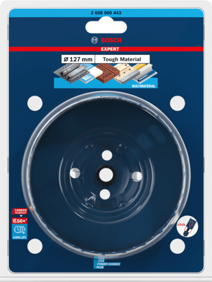 New Genuine Bosch 2608900443 EXPERT Tough Material Hole Saws