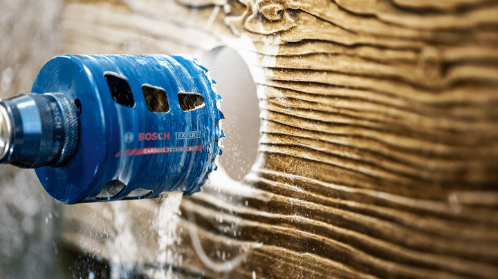 New Genuine Bosch 2608900449 EXPERT Multi Material PC Plus Starter Hole Saw Set