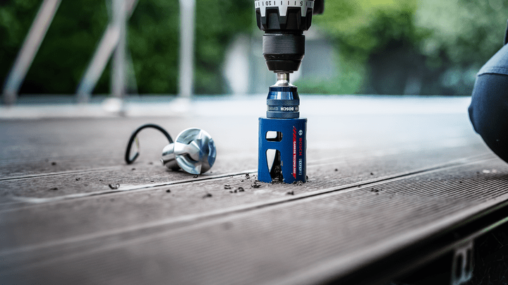 New Genuine Bosch 2608900451 EXPERT Construction Material Hole Saws For rotary