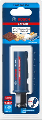 New Genuine Bosch 2608900454 EXPERT Construction Material PC Plus Hole Saw For