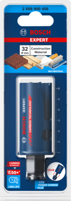 New Genuine Bosch 2608900456 EXPERT Construction Material Hole Saws For rotary