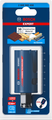New Genuine Bosch 2608900458 EXPERT Construction Material Hole Saws For rotary