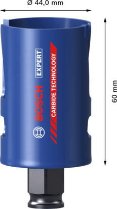New Genuine Bosch 2608900461 EXPERT Construction Material PC Plus Hole Saw For