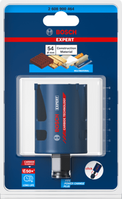 New Genuine Bosch 2608900464 EXPERT Construction Material PC Plus Hole Saw For