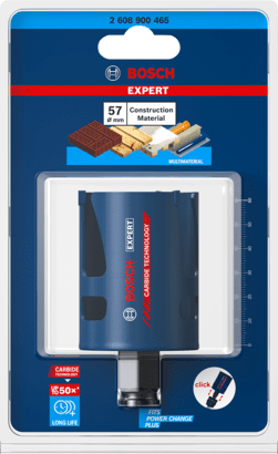 New Genuine Bosch 2608900465 EXPERT Construction Material PC Plus Hole Saw For