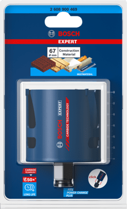 New Genuine Bosch 2608900469 EXPERT Construction Material Hole Saws For rotary