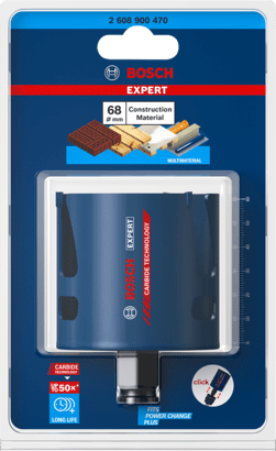 New Genuine Bosch 2608900470 EXPERT Construction Material PC Plus Hole Saw For