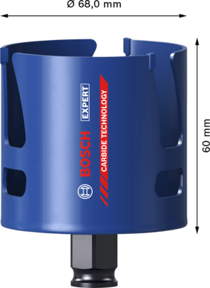 New Genuine Bosch 2608900470 EXPERT Construction Material PC Plus Hole Saw For