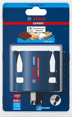 New Genuine Bosch 2608900474 EXPERT Construction Material PC Plus Hole Saw For
