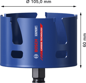 New Genuine Bosch 2608900481 EXPERT Construction Material PC Plus Hole Saw