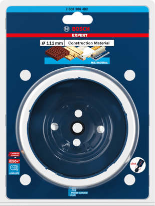 New Genuine Bosch 2608900482 EXPERT Construction Material Hole Saws For rotary