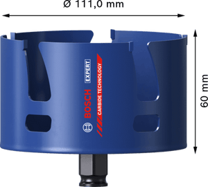 New Genuine Bosch 2608900482 EXPERT Construction Material Hole Saws For rotary