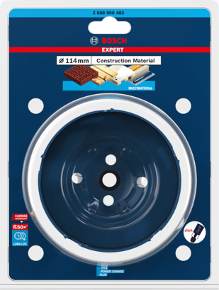 New Genuine Bosch 2608900483 EXPERT Construction Material Hole Saws For rotary