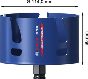 New Genuine Bosch 2608900483 EXPERT Construction Material Hole Saws For rotary