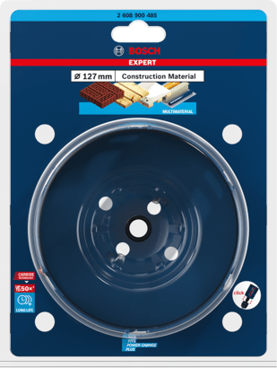 New Genuine Bosch 2608900485 EXPERT Construction Material Hole Saws For rotary