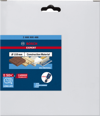 New Genuine Bosch 2608900488 EXPERT Construction Material Hole Saws For rotary