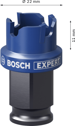 New Genuine Bosch 2608900493 EXPERT Sheet Metal PC Plus Hole Saw For rotary