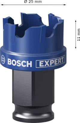 New Genuine Bosch 2608900494 EXPERT Sheet Metal PC Plus Hole Saw For rotary