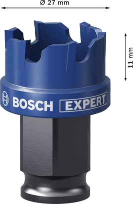 New Genuine Bosch 2608900495 EXPERT Sheet Metal PC Plus Hole Saw For rotary