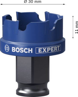 New Genuine Bosch 2608900496 EXPERT Sheet Metal PC Plus Hole Saw For rotary