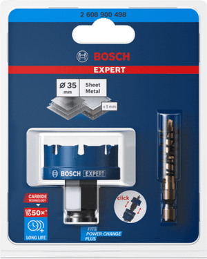 New Genuine Bosch 2608900498 EXPERT Sheet Metal Hole Saws