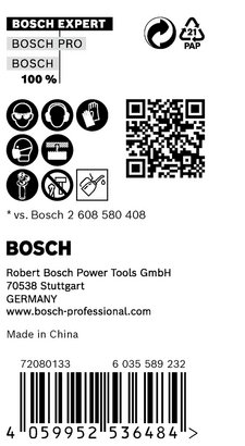 New Genuine Bosch 2608900502 EXPERT Sheet Metal PC Plus Universal Hole Saw Set