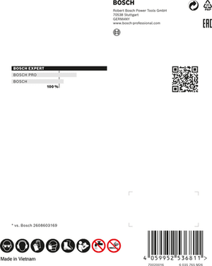 New Genuine Bosch 2608900532 EXPERT Diamond Metal Wheel X-LOCK Cutting Disc