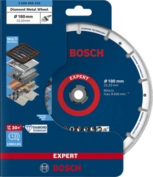 New Genuine Bosch 2608900535 EXPERT Diamond Metal Wheel Large Size Cutting Discs
