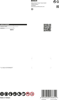 New Genuine Bosch 2608900535 EXPERT Diamond Metal Wheel Large Size Cutting Discs