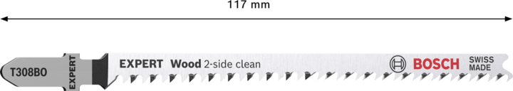 New Genuine Bosch 2608900556 EXPERT Wood 2-side clean T308BO Blades For jigsaws