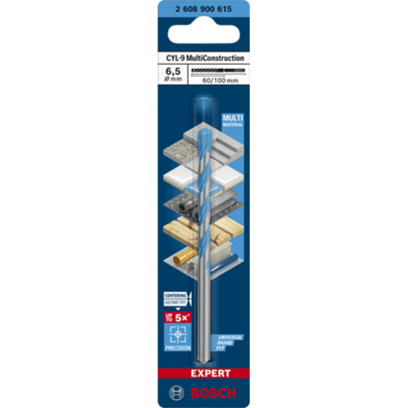 New Genuine Bosch 2608900615 EXPERT CYL-9 Multi Construction Bit For rotary
