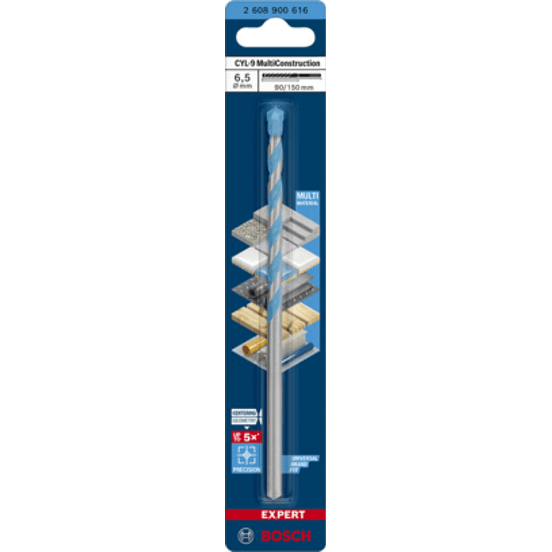 New Genuine Bosch 2608900616 EXPERT CYL-9 Multi Construction Bit For rotary