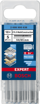New Genuine Bosch 2608900638 EXPERT CYL-9 Multi Construction Bit For rotary