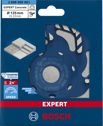 New Genuine Bosch 2608900651 EXPERT Concrete Grinding Heads