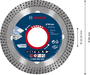 New Genuine Bosch 2608900653 EXPERT HardCeramic Discs