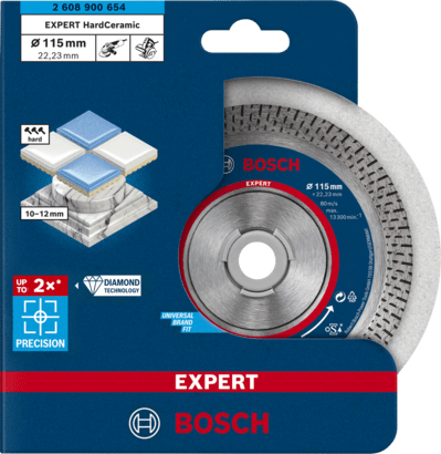New Genuine Bosch 2608900654 EXPERT HardCeramic Discs For small angle grinders