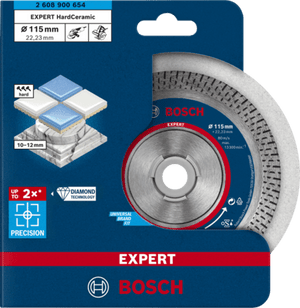 New Genuine Bosch 2608900654 EXPERT HardCeramic Discs For small angle grinders
