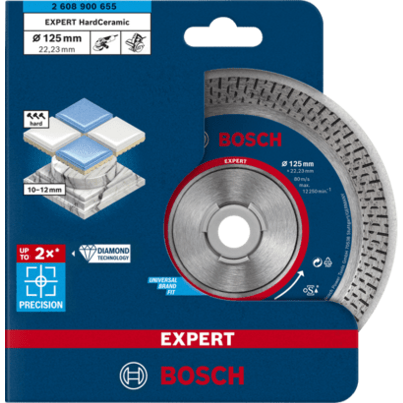 New Genuine Bosch 2608900655 EXPERT HardCeramic Discs